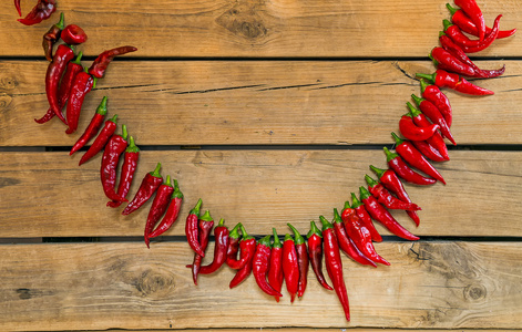 串起来红辣椒红辣椒串照片