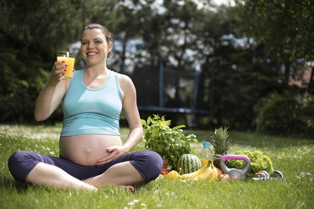 孕妇做健身运动