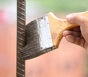 画一根铁棒照片