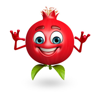 石榴卡通图片