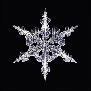 天然水晶雪花照片