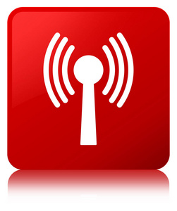 Wlan 网络图标红色方形按钮
