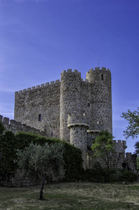 中世纪的石头城堡