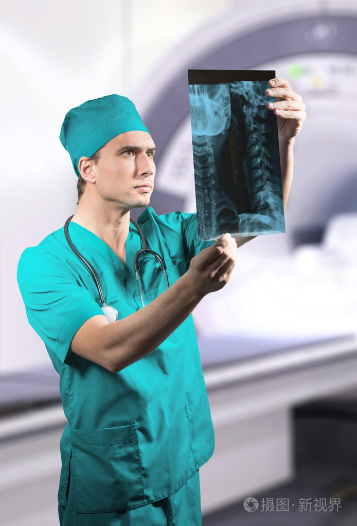 与放射影像学医生