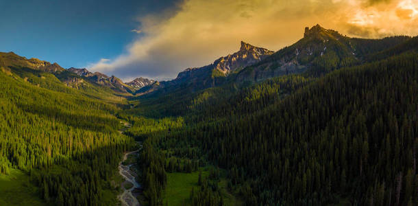 银杰克水库, 甘尼森县, Co 全景