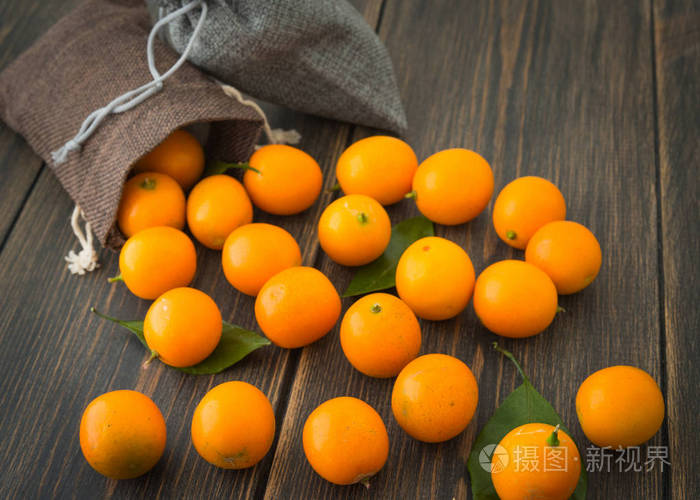 cumquatskinkans或柑橙果