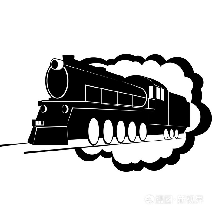 古老的蒸汽火车头2