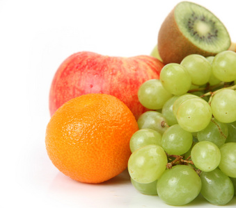 成熟的水果，对健康饮食