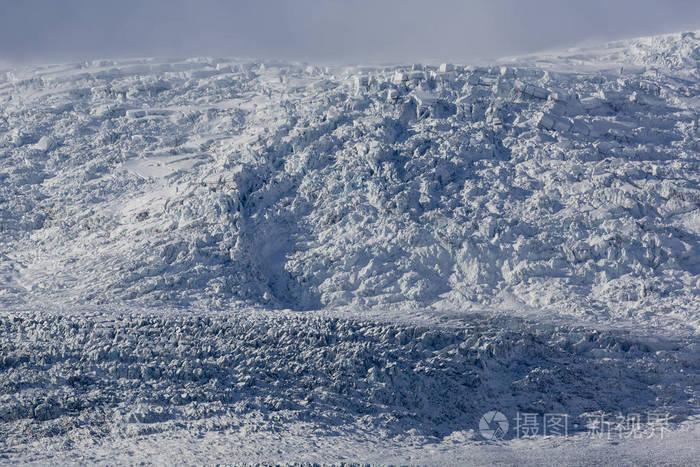 冰岛最大冰川瓦特纳冰原