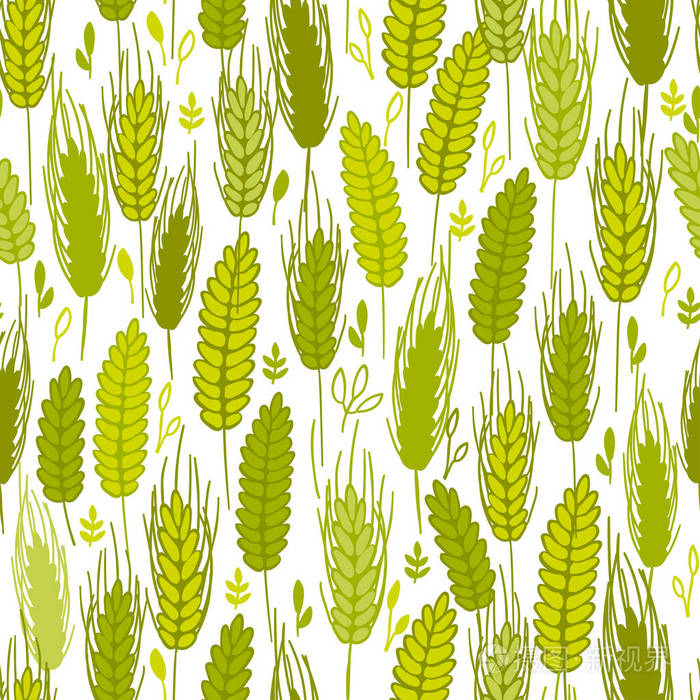 谷物图案