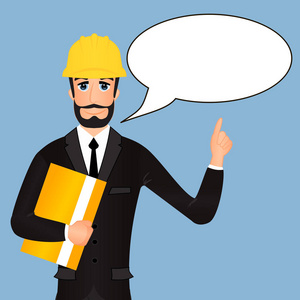 卡通建筑师图片