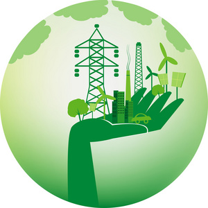 绿色地球安全生活图片