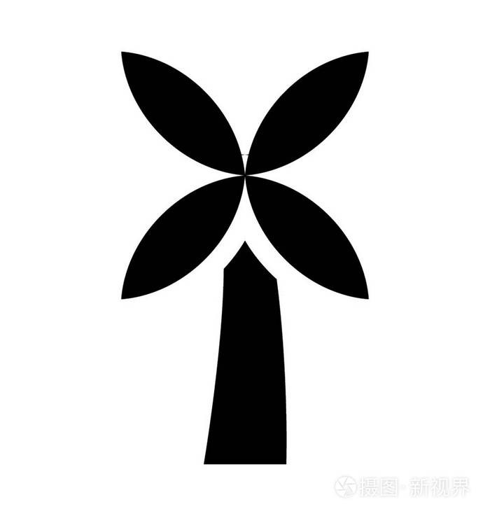 风车矢量图标