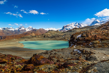 瑞士阿尔卑斯山风景