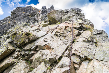 链山区登山小径