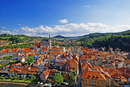 小镇鸟瞰图图片