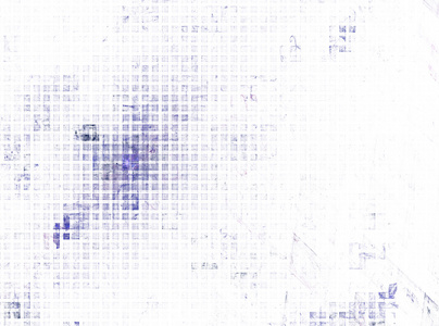 白色背景上的抽象的分形图案