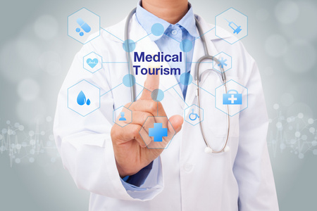 医生与医疗旅游标志图片