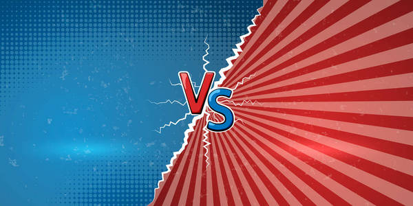 创造性的字母 vs 我们的符号与复古背景.矢量插图照片