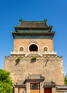钟楼或北京的钟塔
