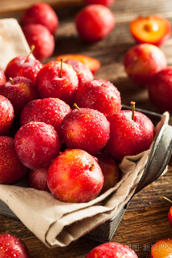 新鲜原料有机樱桃李子