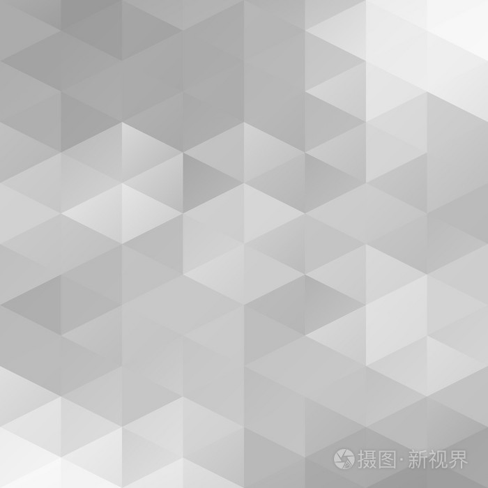 灰色的网格马赛克背景,创意设计模板