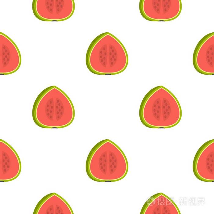 西瓜花纹无缝插画 正版商用图片0ezh1v 摄图新视界