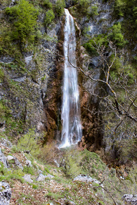 在黑山 Nevidio 峡谷