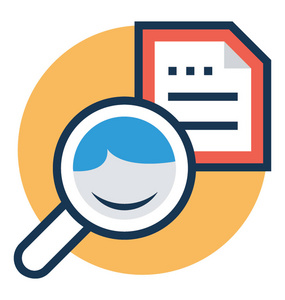 查找文件矢量图标照片