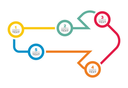 带有箭头的流程图图片