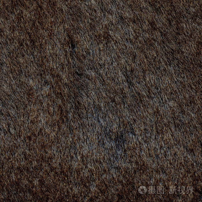 自然的棕色的皮毛纹理作为背景