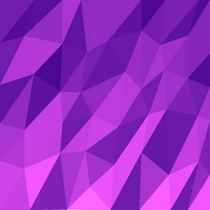 抽象的三角形拼接紫色背景