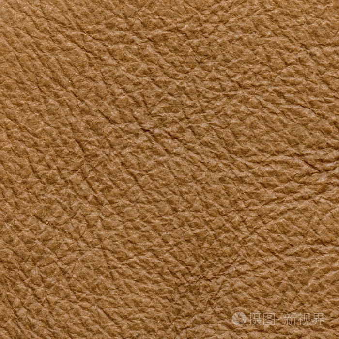 黄棕色皮革纹理有用的背景