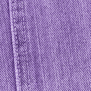 紫罗兰色牛仔裤纹理特写 缝