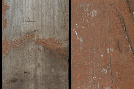 油漆的痕迹的旧木板背景