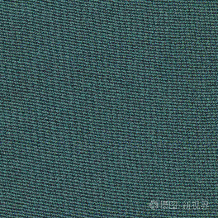 蓝绿色织物纹理作为背景