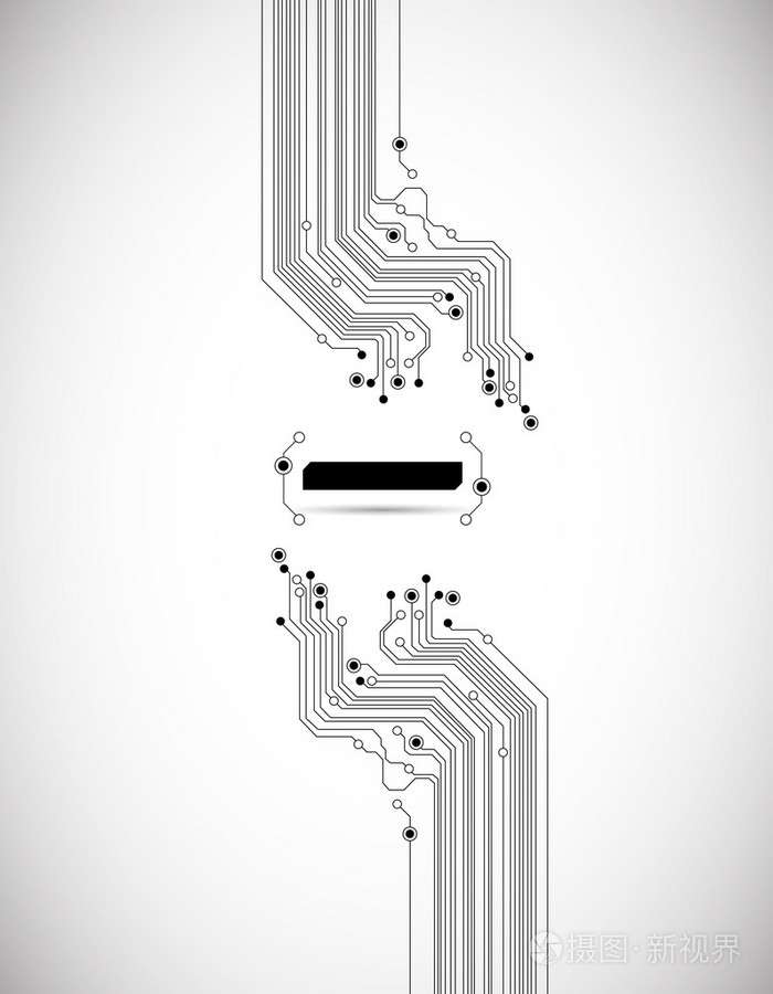 抽象电路板背景纹理插画-正版商用图片0f1thm-摄图新视界
