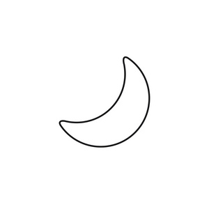 半个月亮黑网移动应用程序可爱的小半个月亮模式矢量无缝半色调圆形