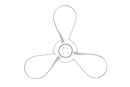 螺旋桨螺丝图片