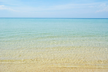 热带美丽的海滩背景