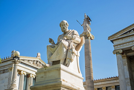 柏拉图在雅典的雕像