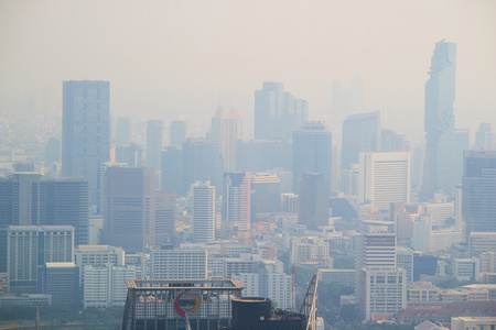 曼谷从空中的意见