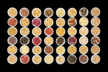 意大利干的面条面条集合照片