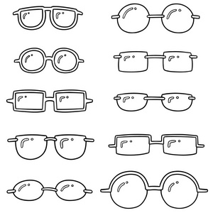向量集的眼镜