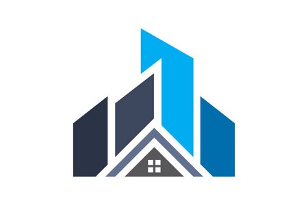 矢量房地产标志照片