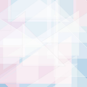 抽象彩色三角形背景的矢量图解设计