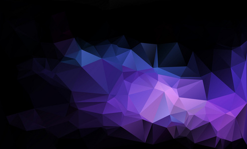 紫色的多边形马赛克背景，创意设计模板