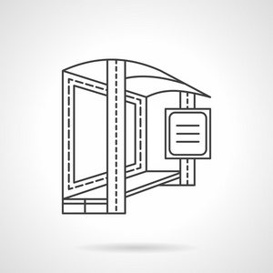 公交站台广告牌图片-公交站台广告牌素材-公交站台广告牌插画-摄图新