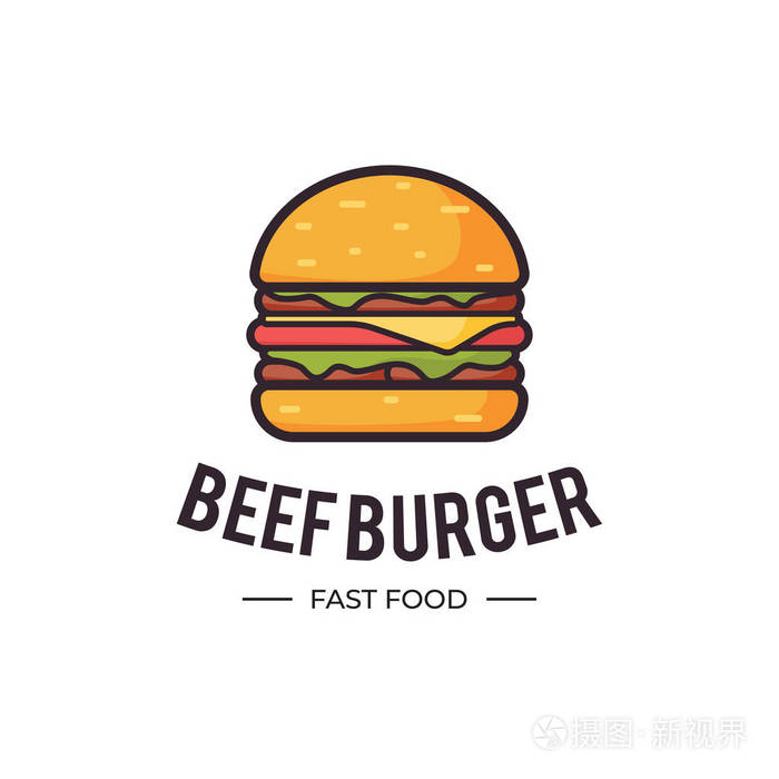 汉堡标志, 快餐标志