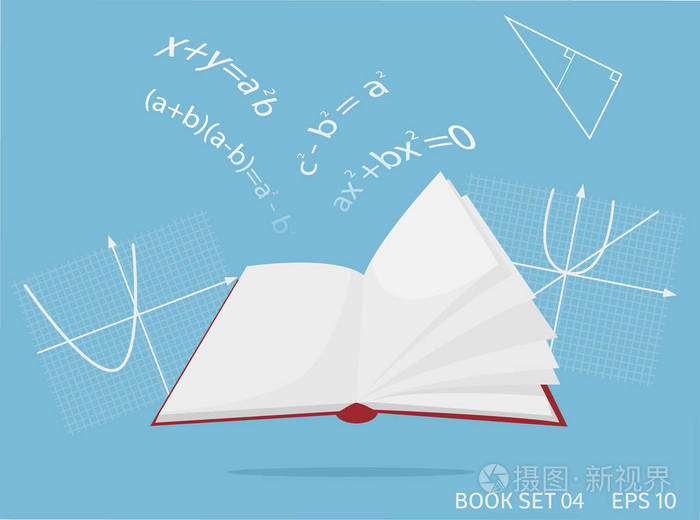 数学公式.矢量插图.孤立插画-正版商用图片0f5cf6-摄图新视界